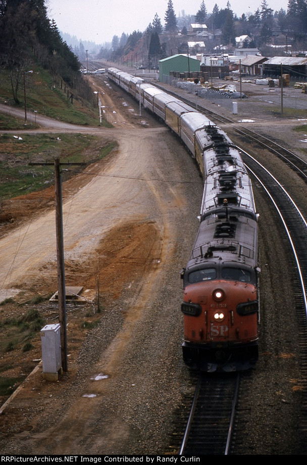 Amtrak #6 San Francisco Zephyr leaving Colfax